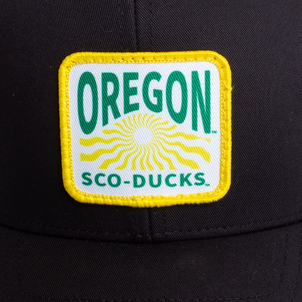 Ducks Spirit, Richardson, Black, Curved Bill, Cotton Blend, Accessories, Unisex, R112, Trucker, Sco-Ducks, 786222